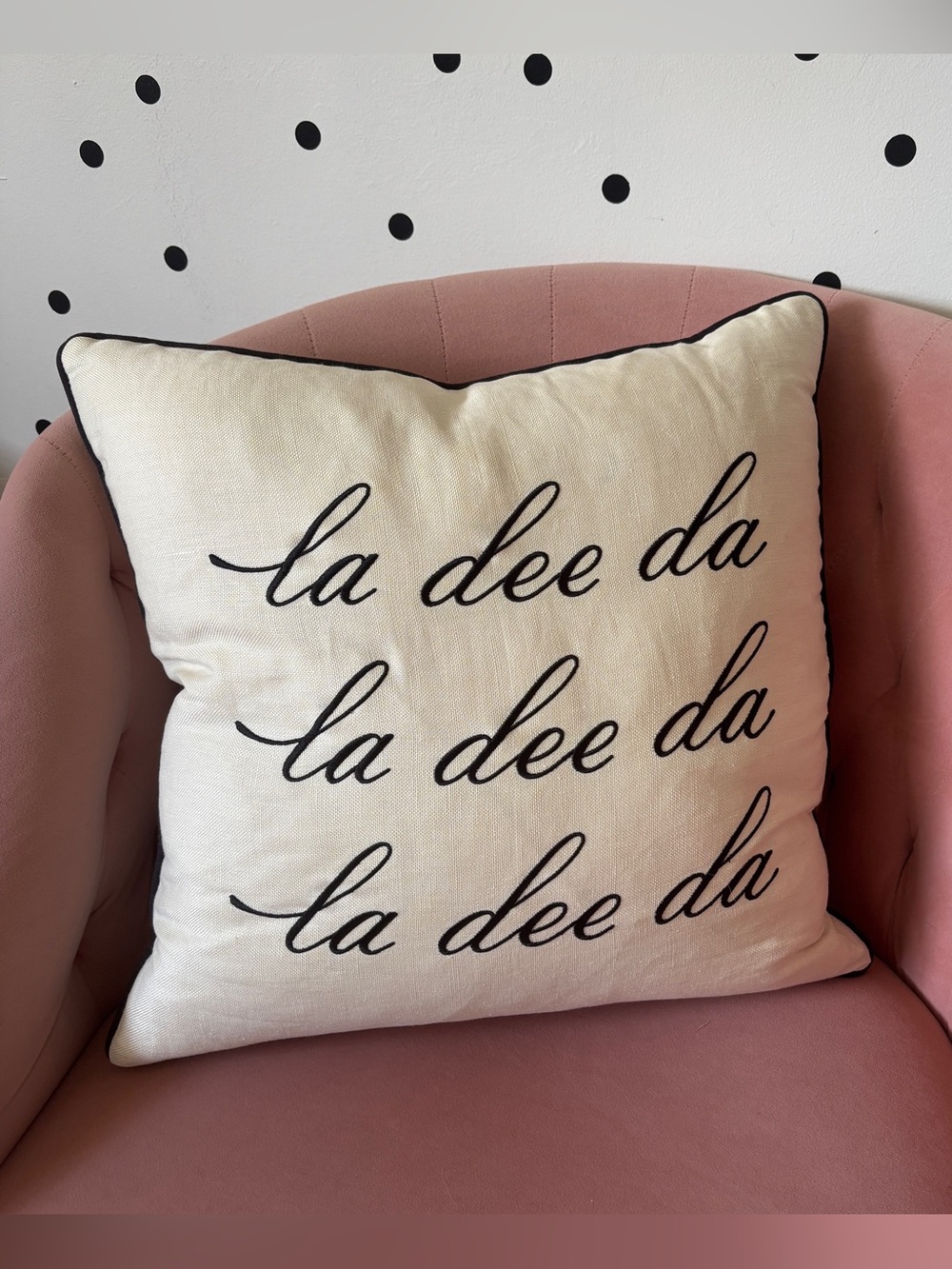 Kate Spade La Dee Da Throw Pillow